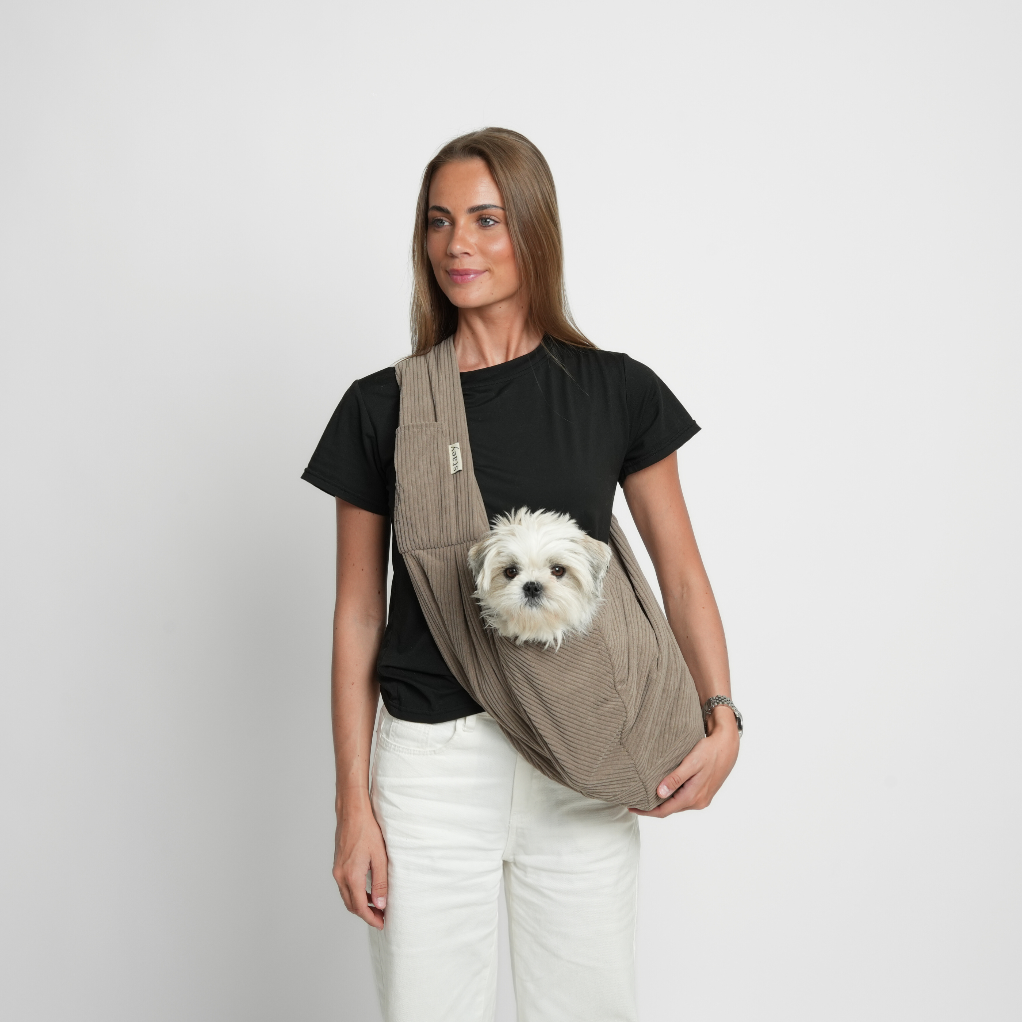 Ava Puppy Carrier | Corduroy