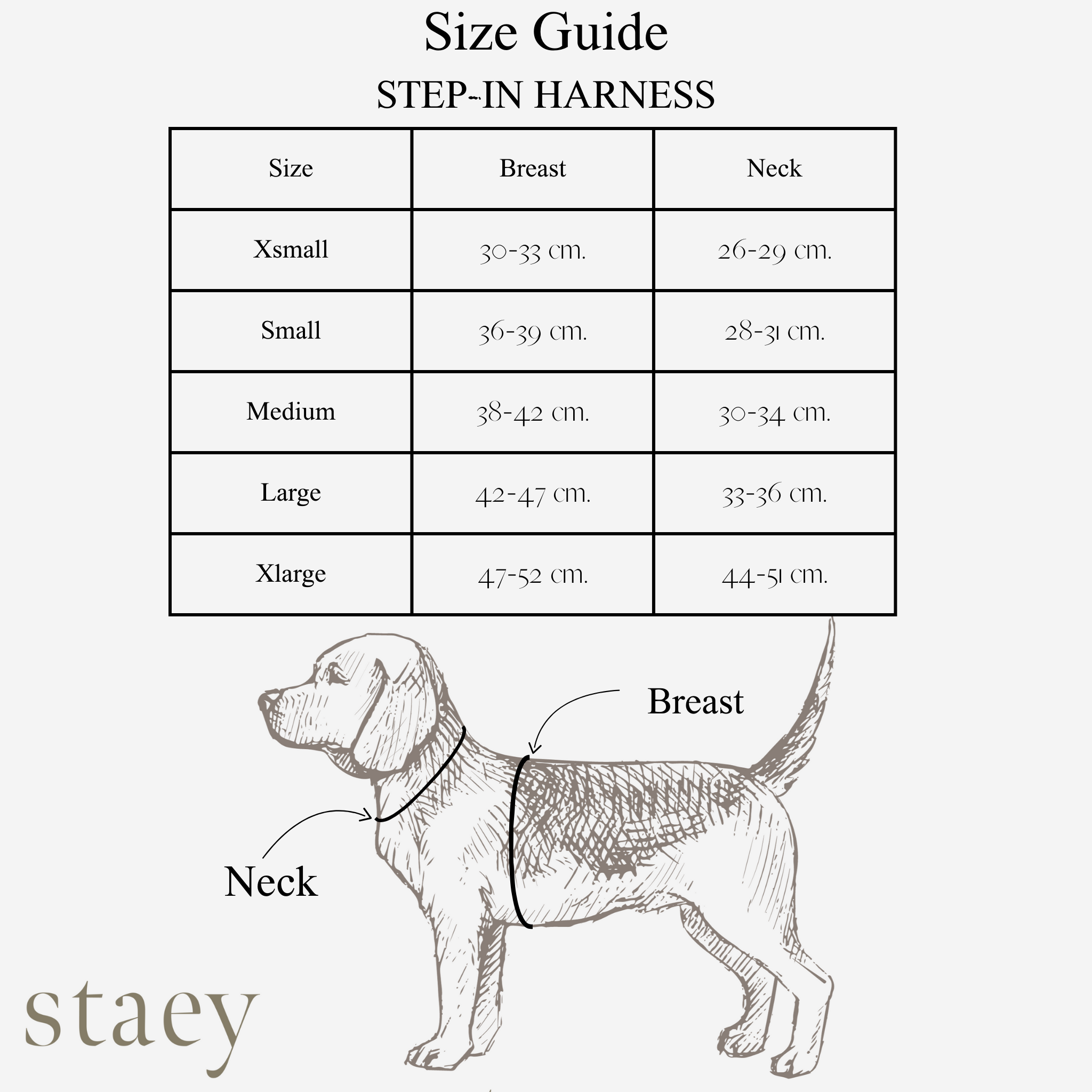 Saga Step-In Dog Harness | Dusty Blue