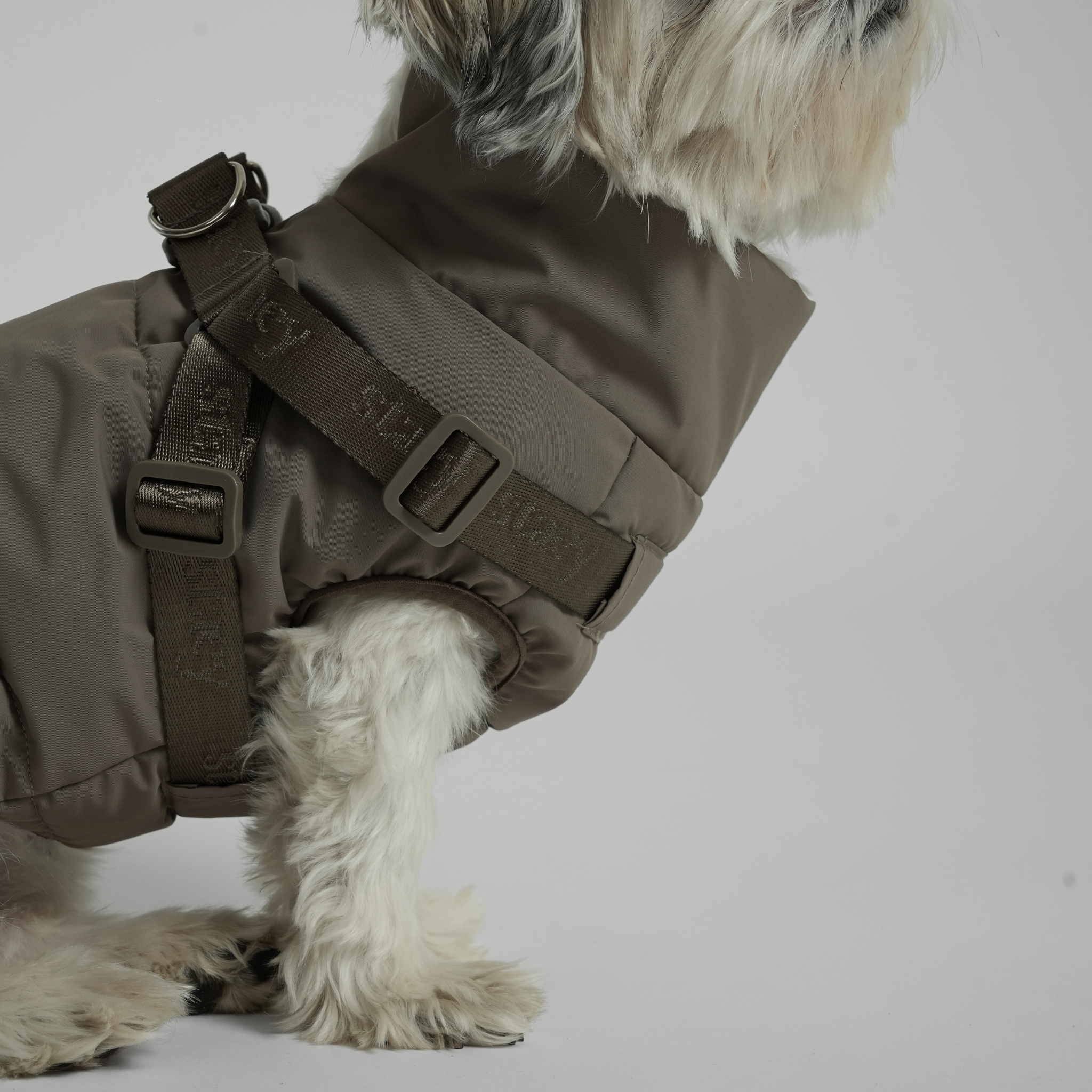 Vera Dog Coat w. Harness | Sage