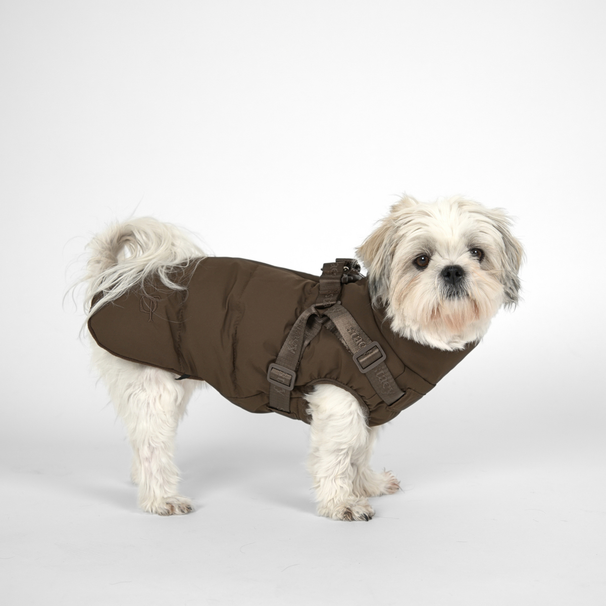 Doudoune harnais Vera | Chestnut