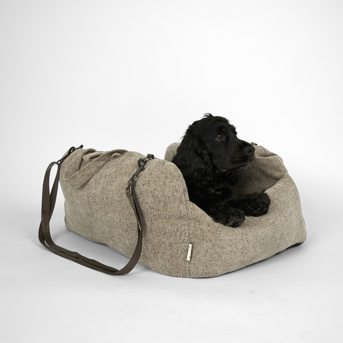 Tova Siège auto 2-en-1 pour chien XL | Sand