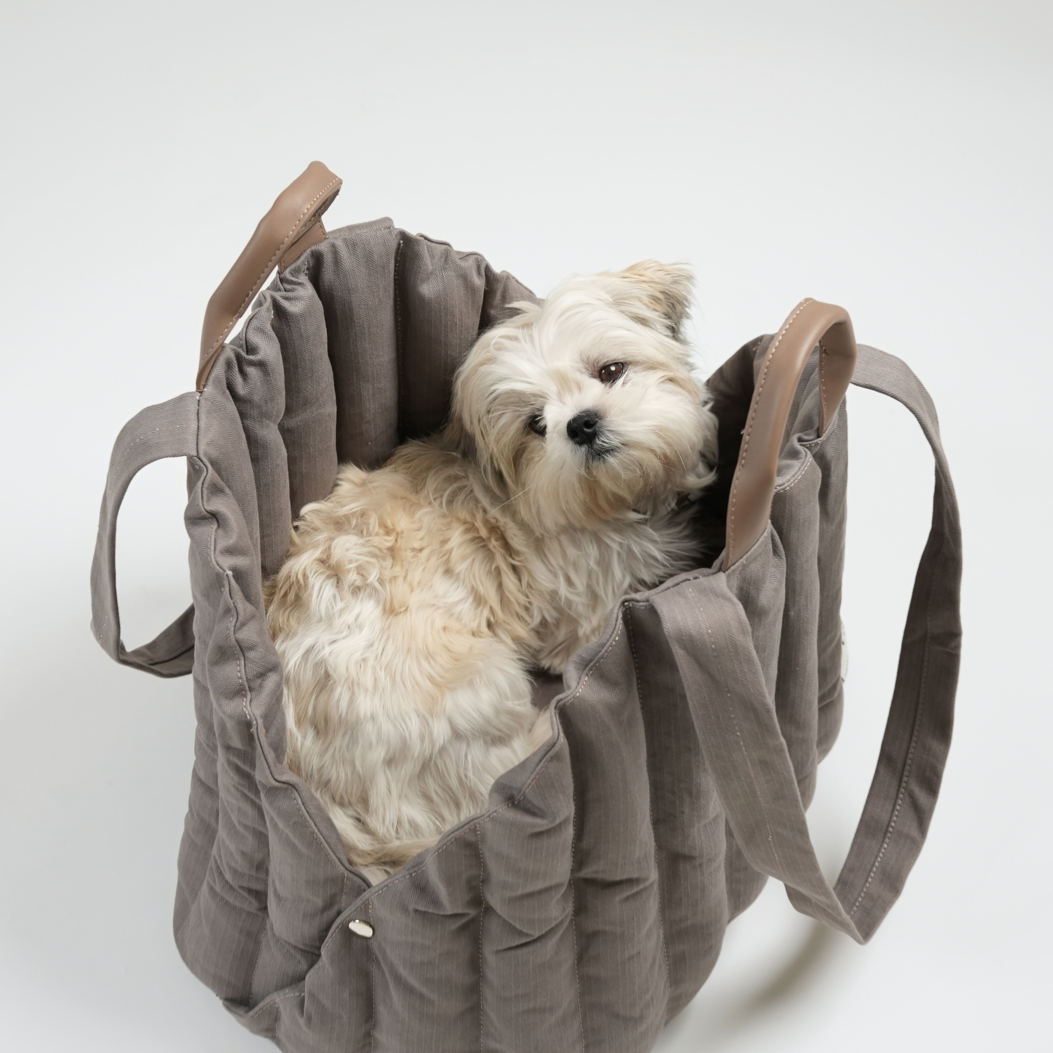 Elva Carrier Bag | Taupe