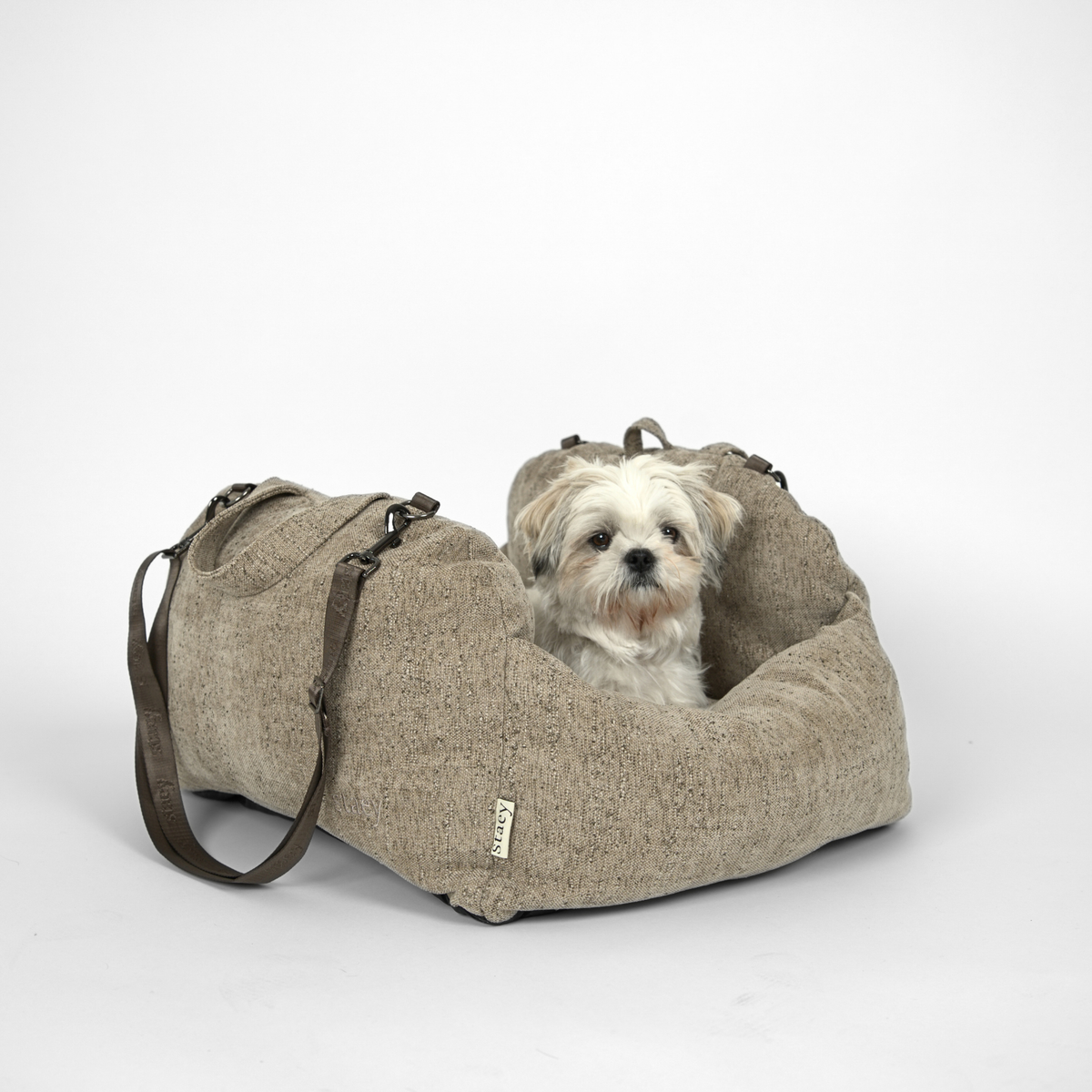 Siège auto 2-en-1 pour chien Tova | Sand