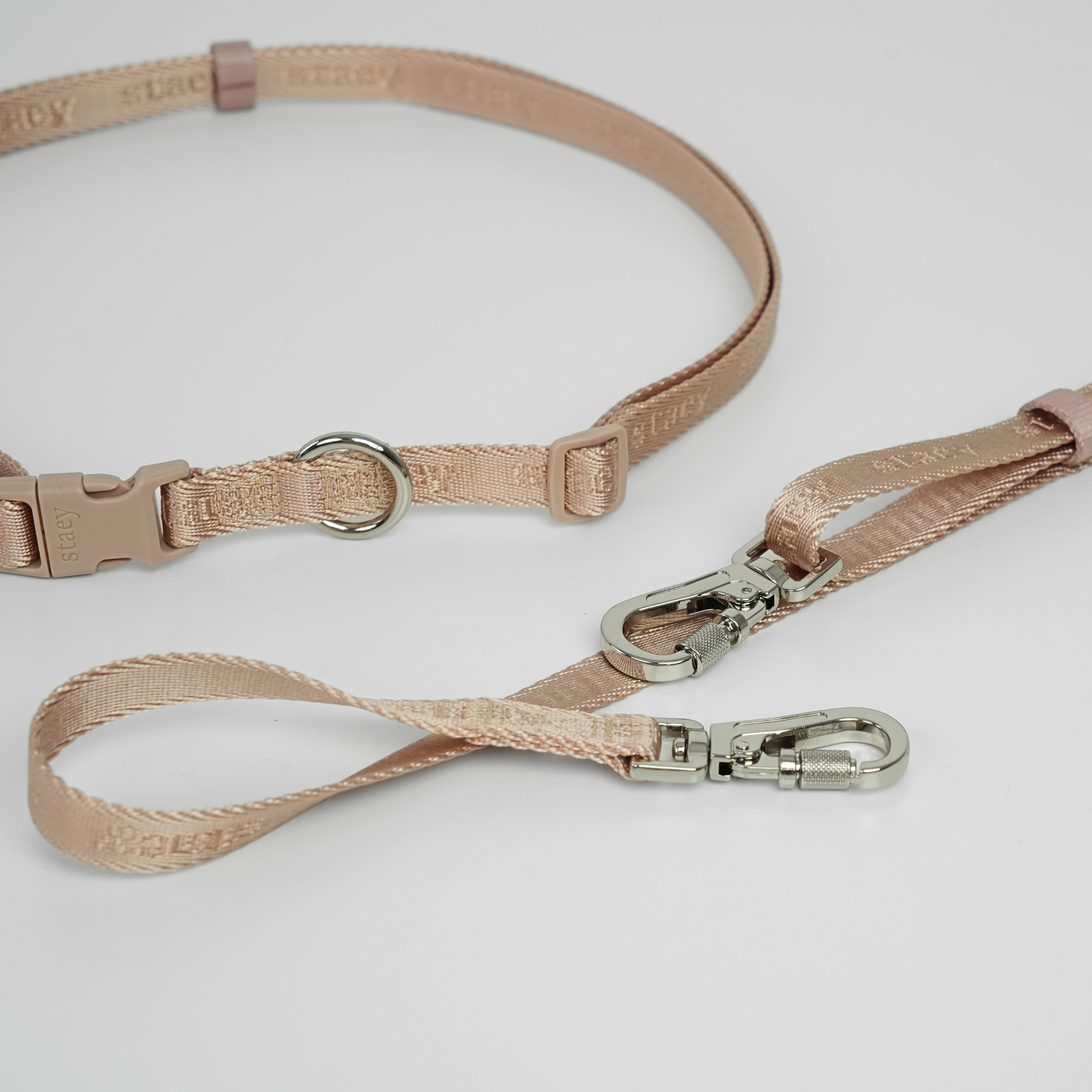 Hands-Free Dog Leash | Light Rose