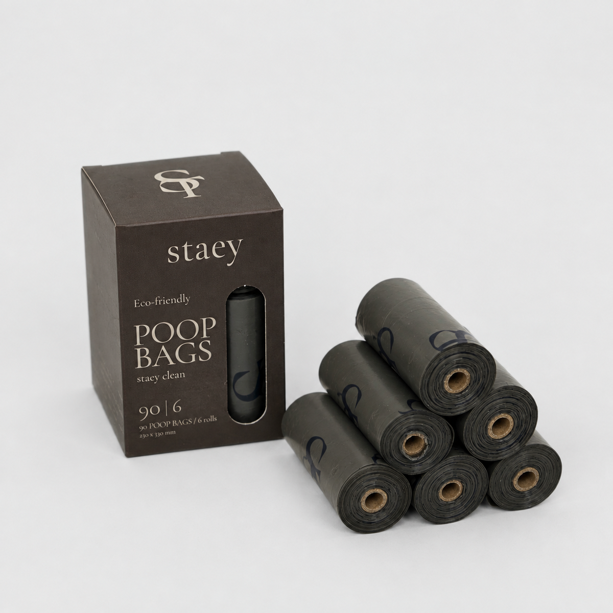 Sacs à déjections pour chien Staey Clean | Taupe