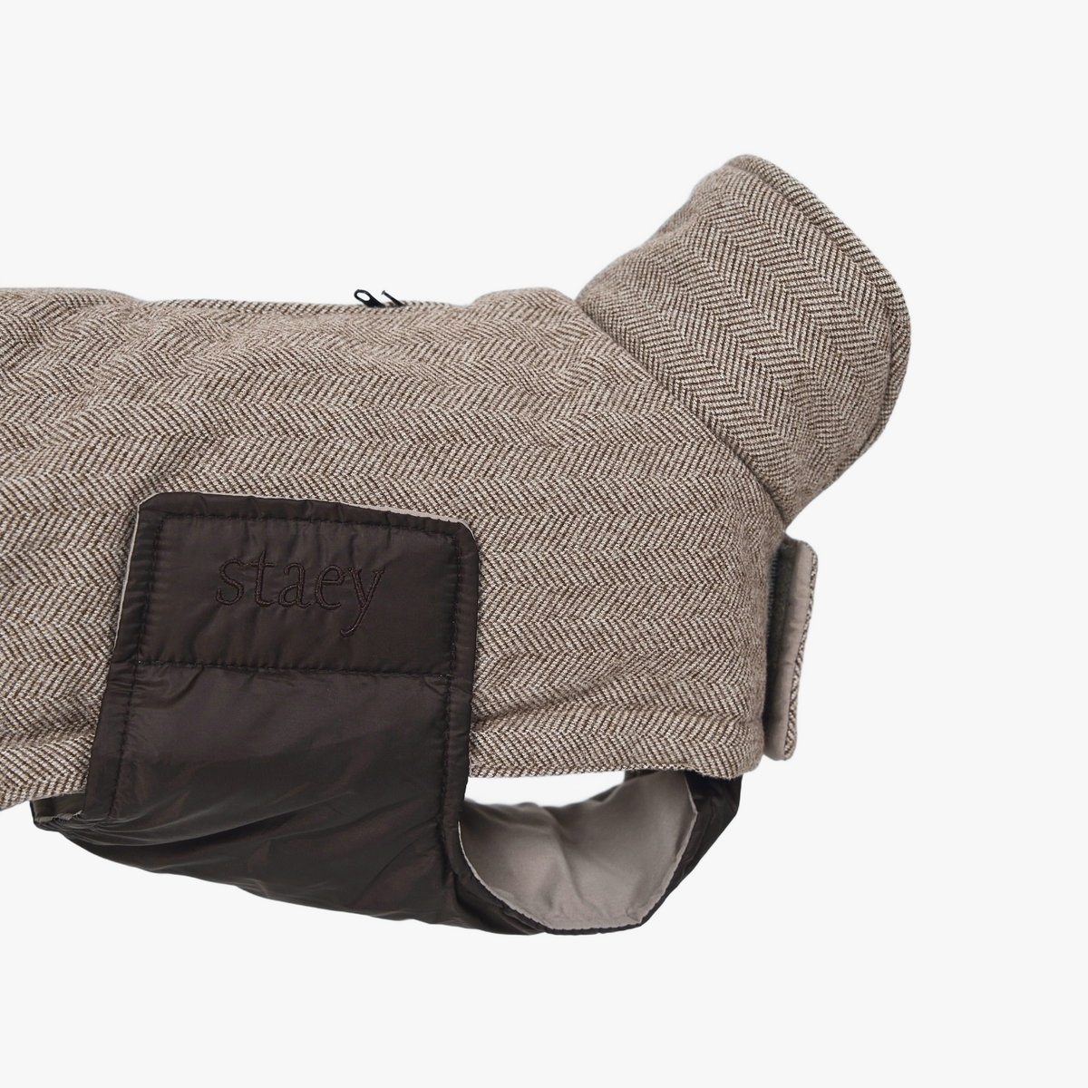 Manteau pour chien Mira | Herringbone Mocca