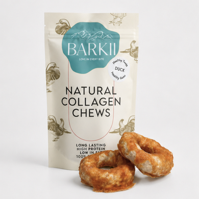 Barkii Donuts à mâcher au collagène | Canard | 100 g.