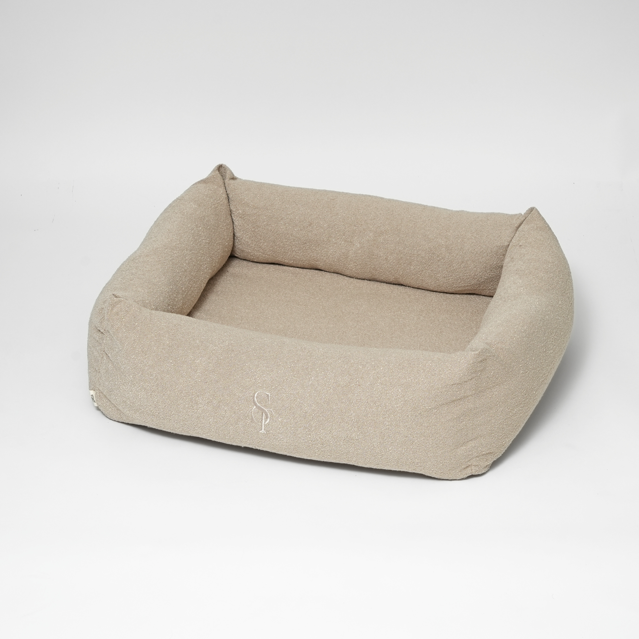 Vera Dog Bed | Oat Bouclé