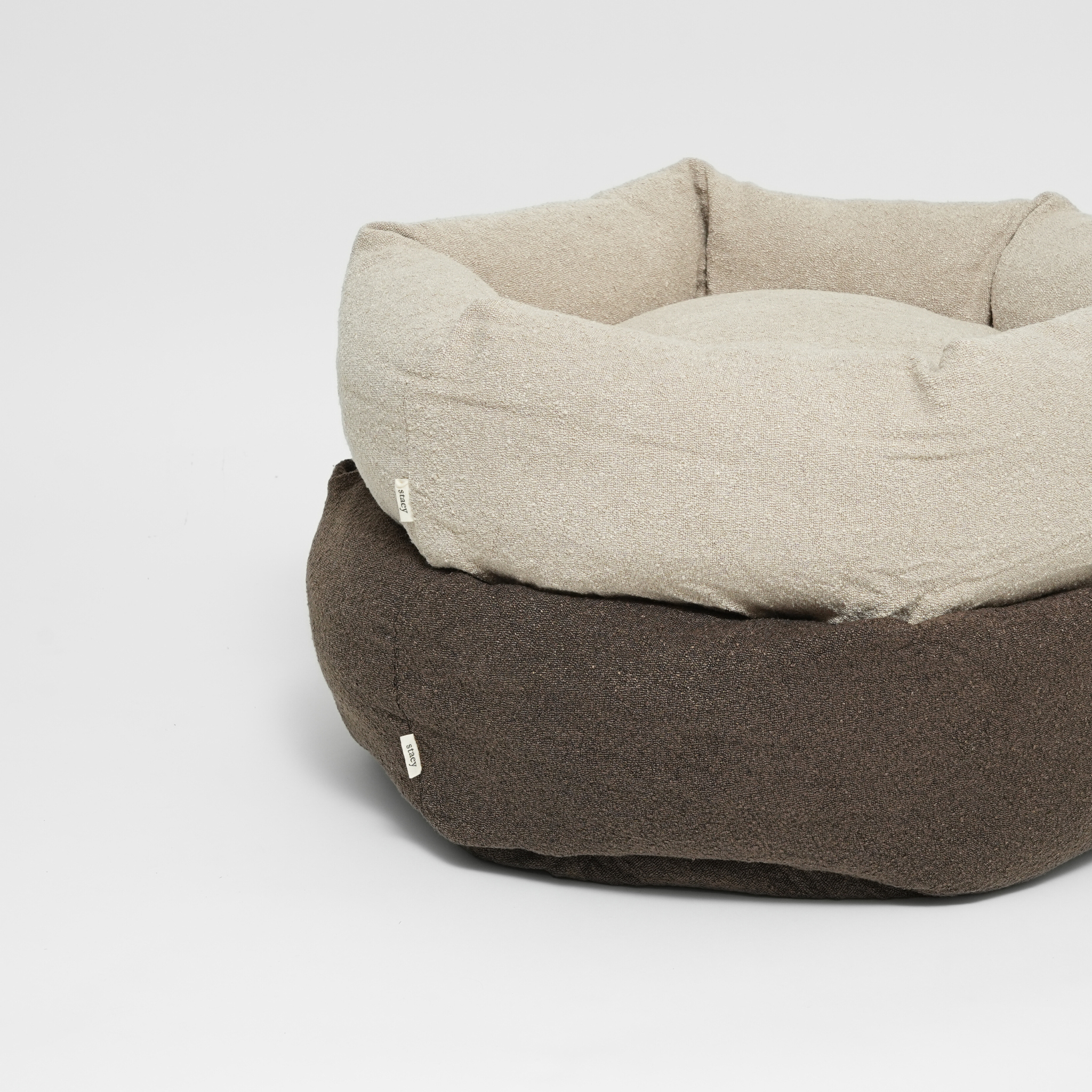 Luna Dog Bed 3.0 | Chestnut Bouclé