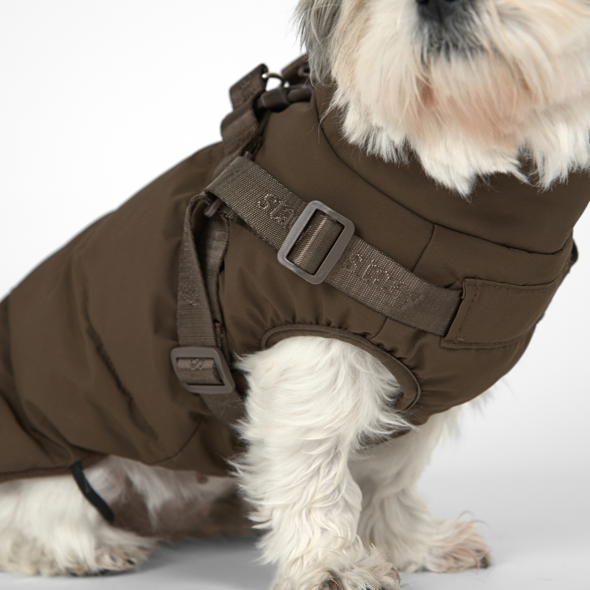 Doudoune harnais Vera | Chestnut