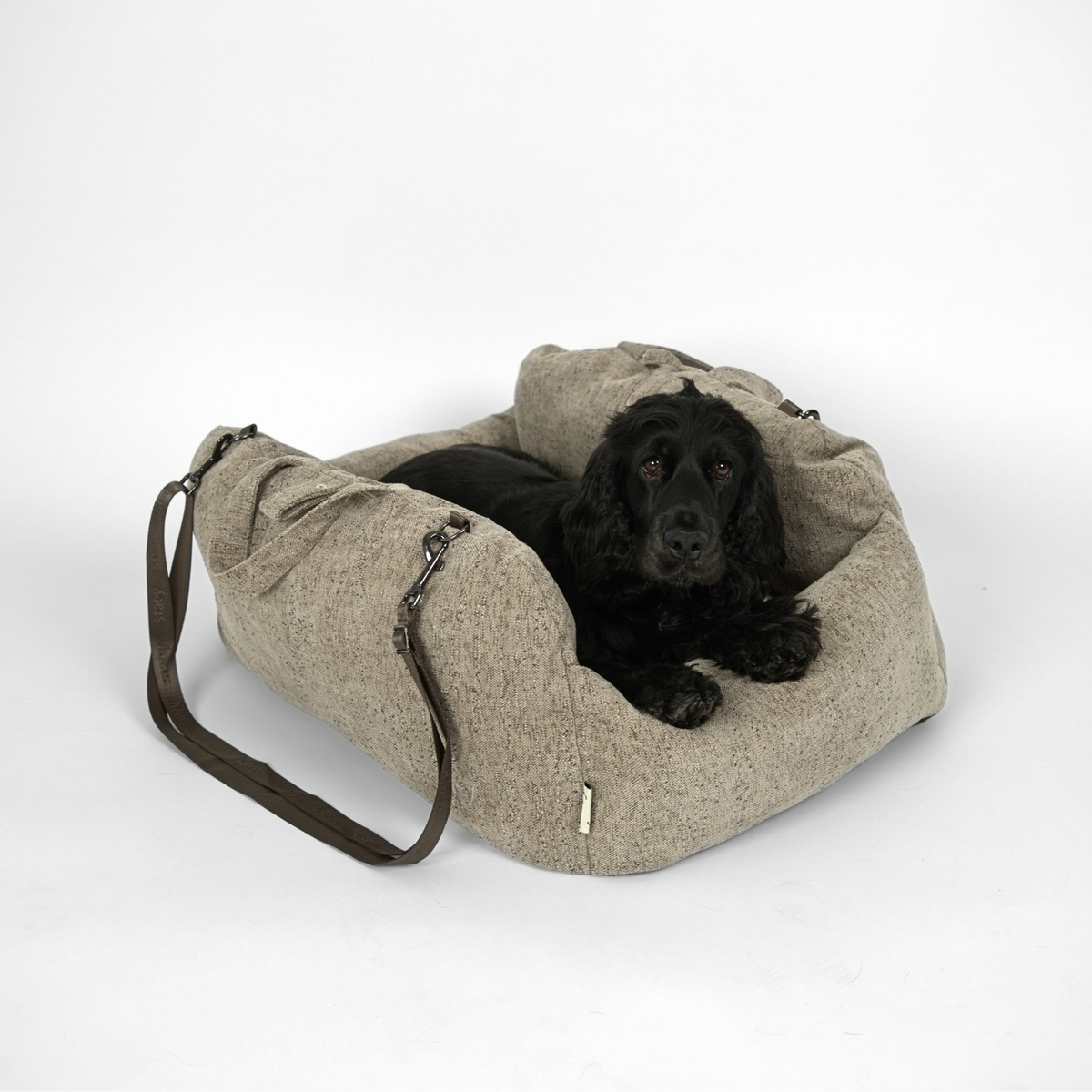 Tova Siège auto 2-en-1 pour chien XL | Sand