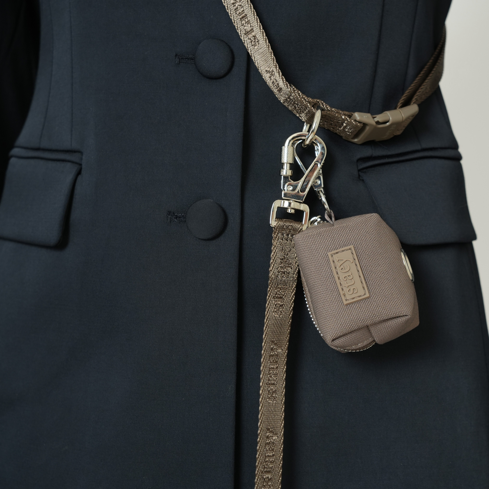 Laisse mains libres | Taupe