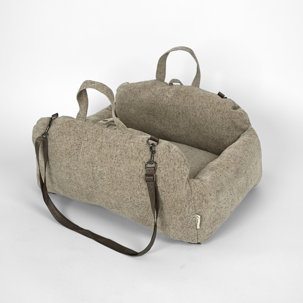 Tova Siège auto 2-en-1 pour chien XL | Sand