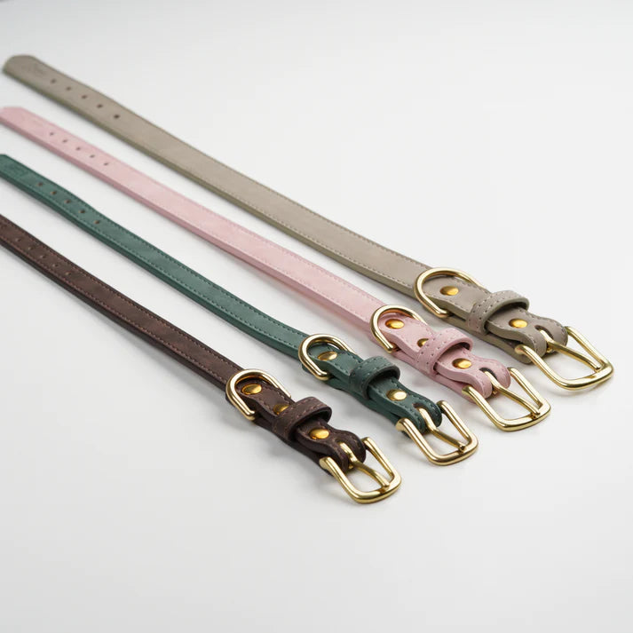 Collier pour chien en cuir Grace | Nature