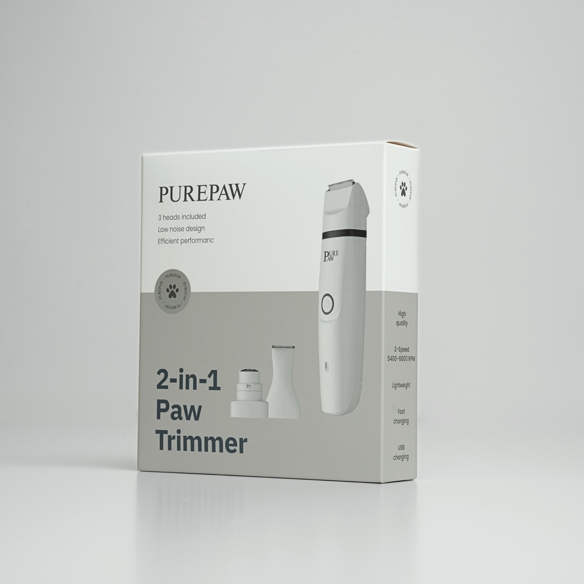 PurePaw 2-in-1 Paw Trimmer