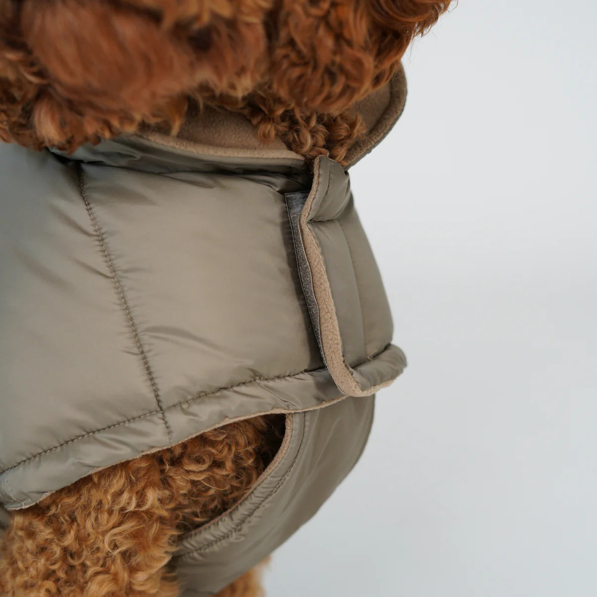 Nora Dog Coat | Taupe