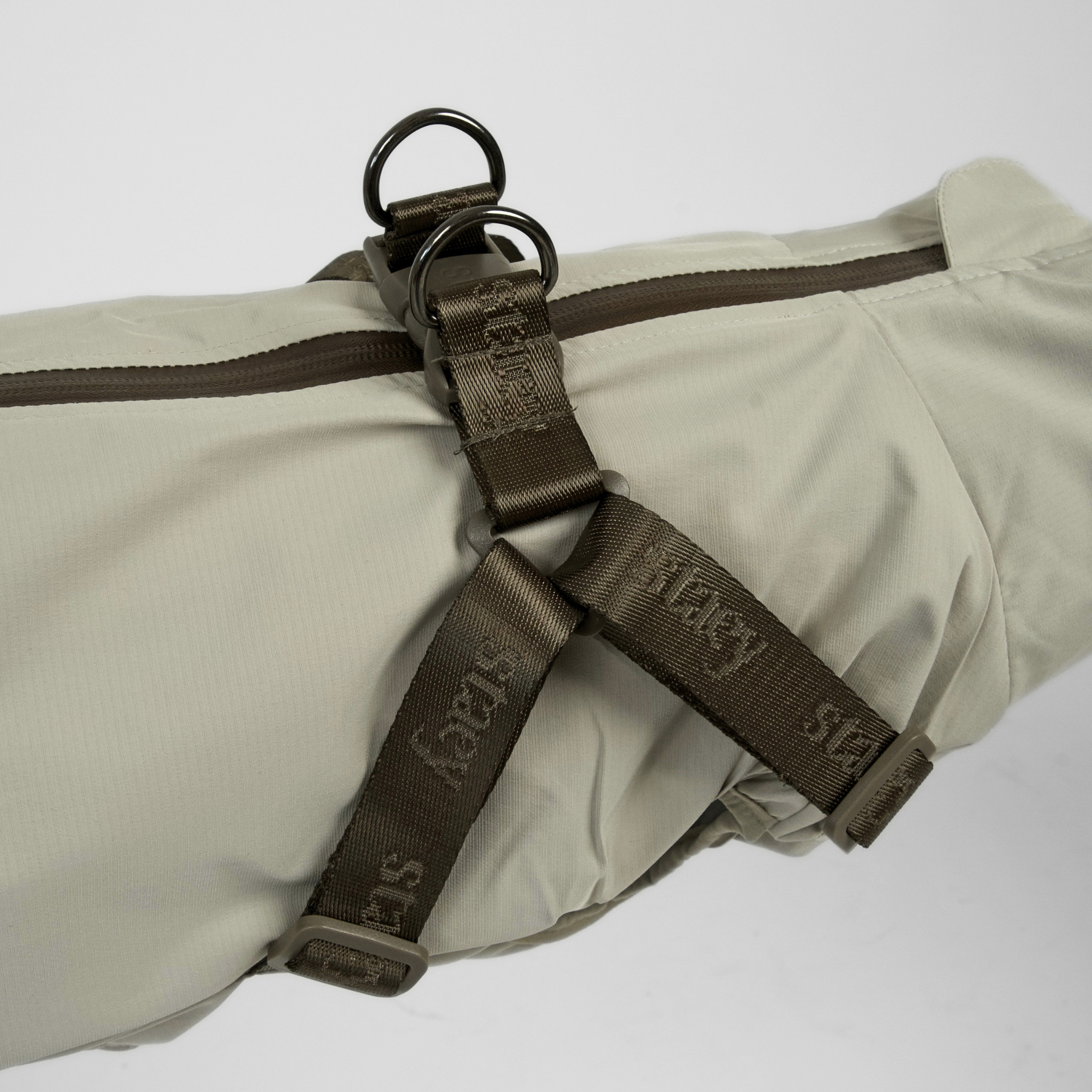 Manteau pour chien Norma avec harnais | Nature