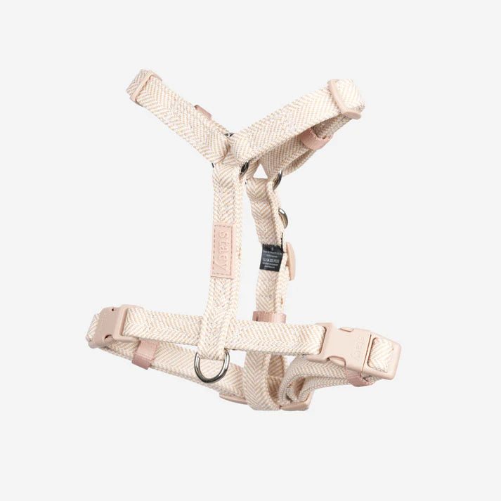 Tara H-Strap Dog Harness | Light Rose
